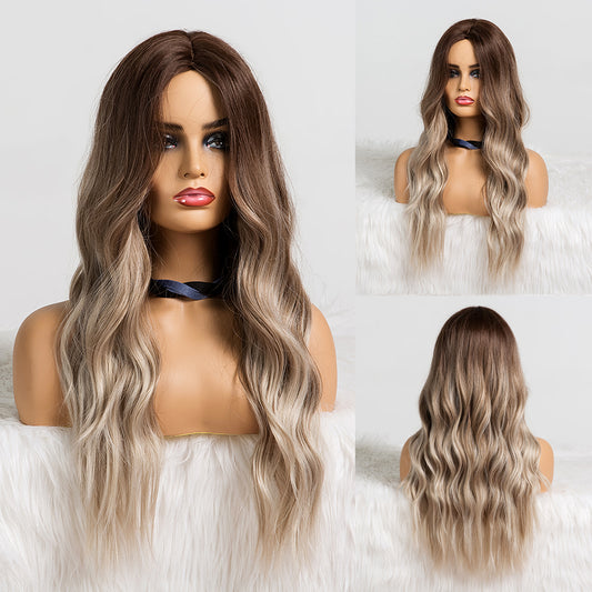 Women's long wig