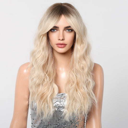 Women's long wig